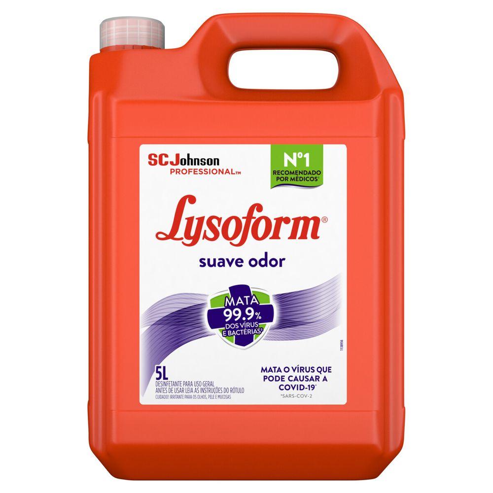 Encontraproduto.com.br - Desinfetante Lysoform Suave Bombona com 5L