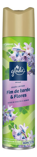 Purificador de Ar Aerossol Glade Fim de Tarde e Flores 360ml