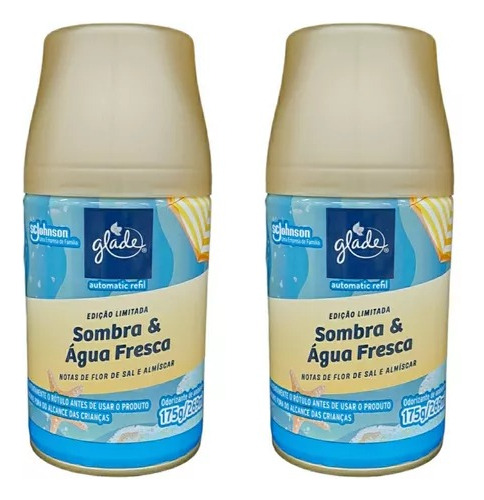 Purificador de Ar Glade Sombra e Água Fresca Refil 269ml