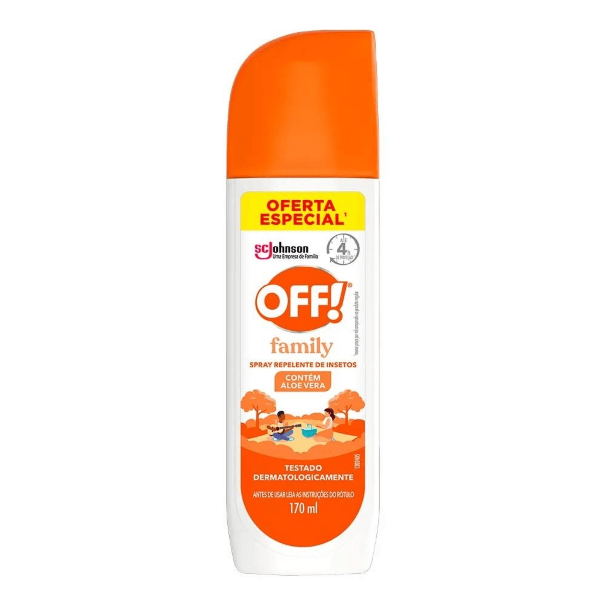 Encontraproduto.com.br - Repelente Spray Family OFF! - 170ml
