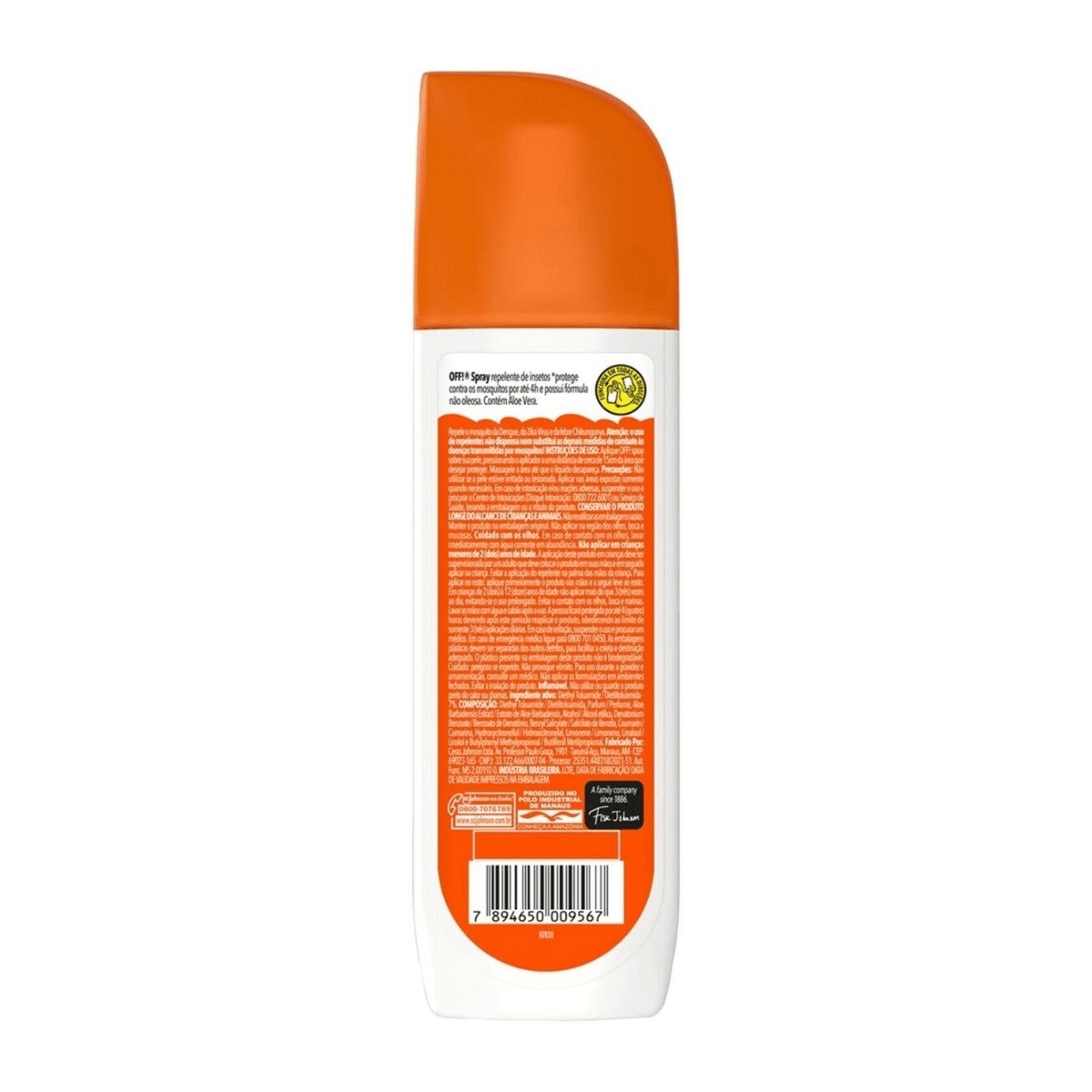 Encontraproduto.com.br - Repelente Spray Family OFF! - 170ml