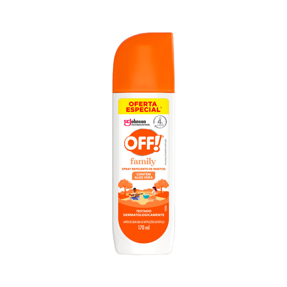 Repelente Spray Family OFF! - 170ml