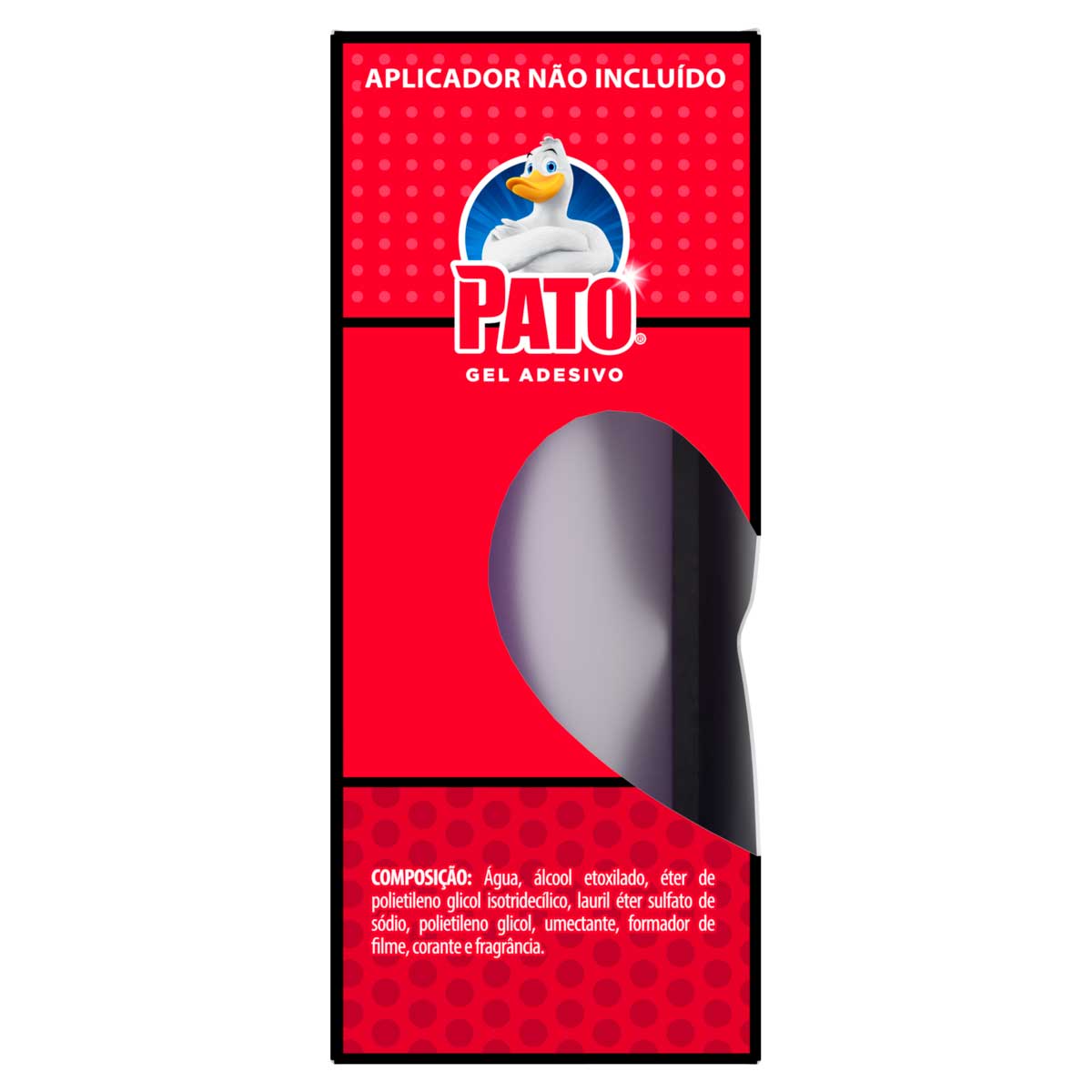 Encontraproduto.com.br - Desodorizador em Gel Adesivo Pato Game das frutas Unidade com 2x38g