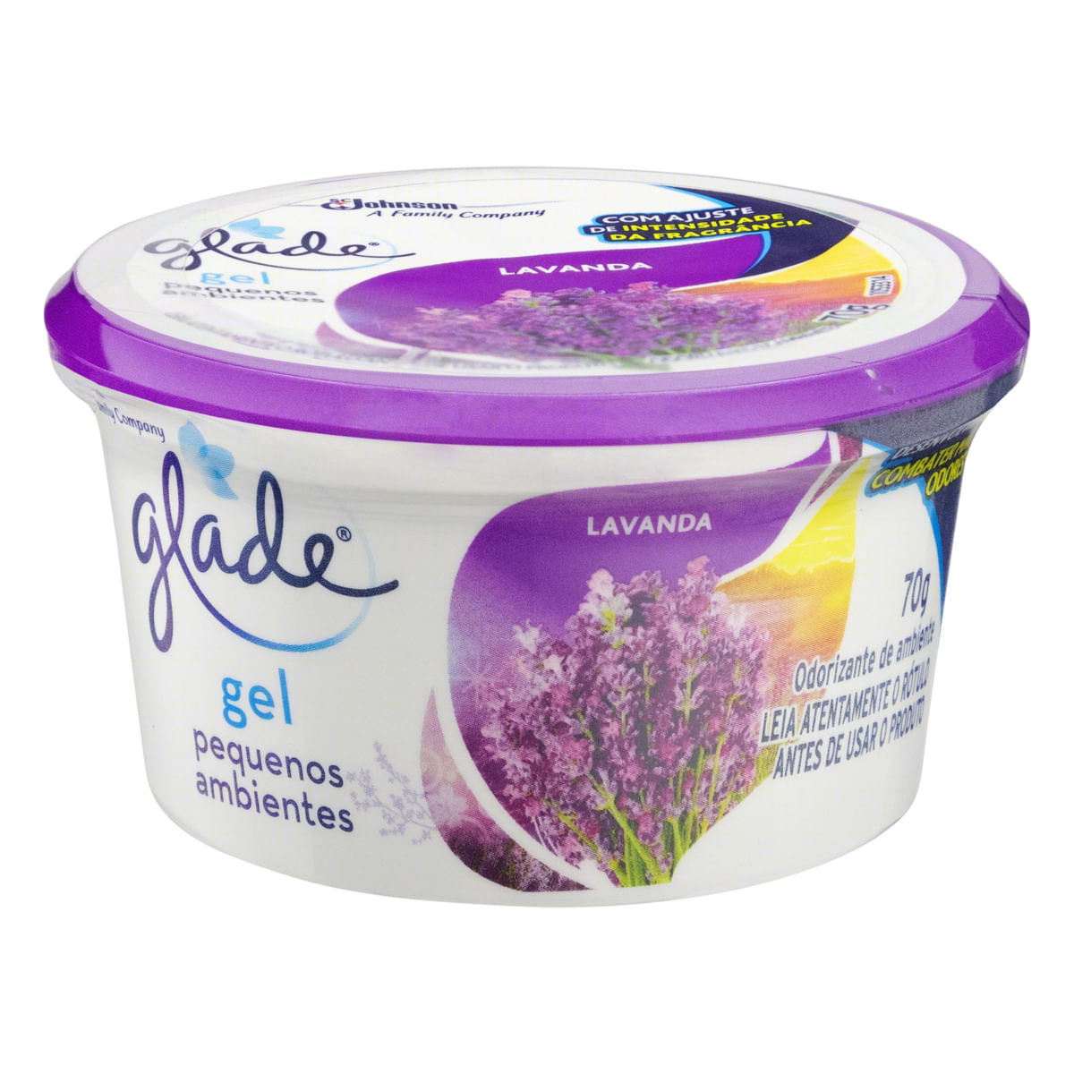 Encontraproduto.com.br - Purificador Gel Glade Lavanda 70g
