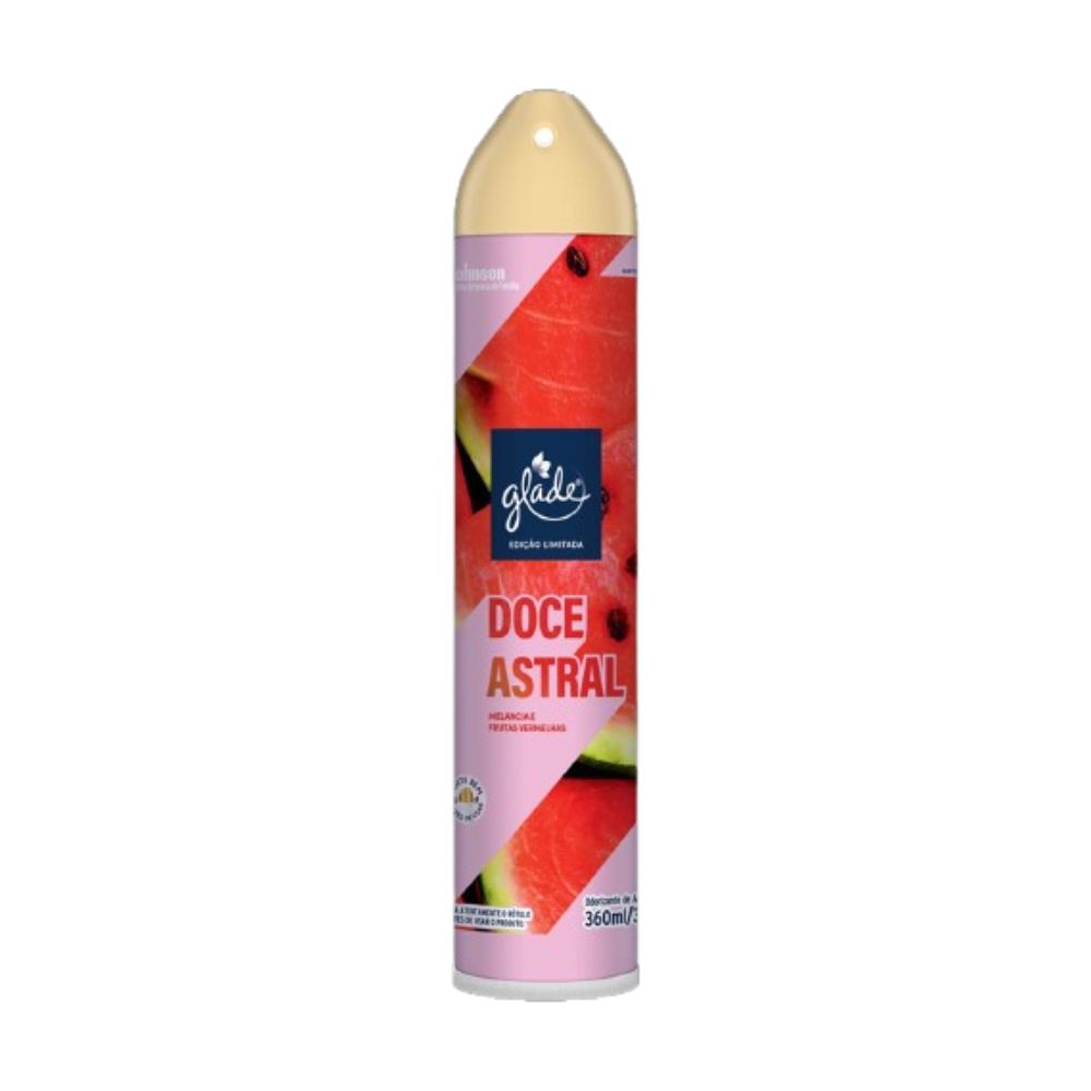 Encontraproduto.com.br - Odorizador de Ambiente Aerossol Glade Doce Astral 360ml Edição Limitada