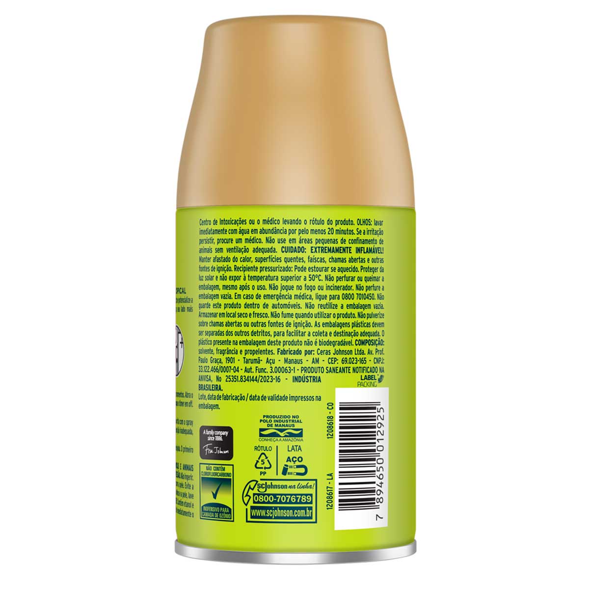 Encontraproduto.com.br - Desodorizador Glade Automatic Spray Refil Aura Fresh 269ml