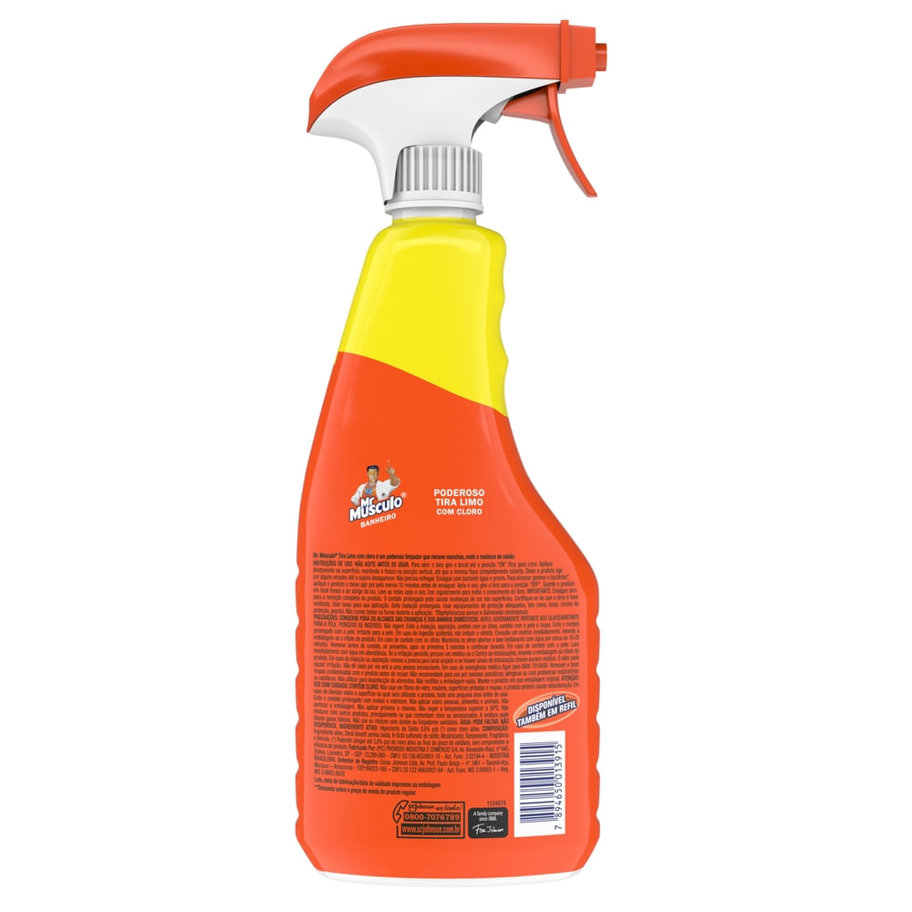 Encontraproduto.com.br - Desinfetante Mr. Músculo Tira Limo Frasco com 500ml