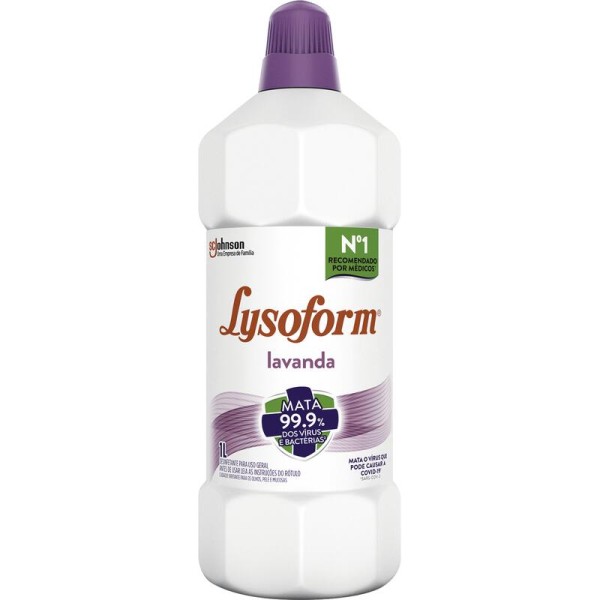 Desinfetante Lysoform Lavanda Frasco com 1L