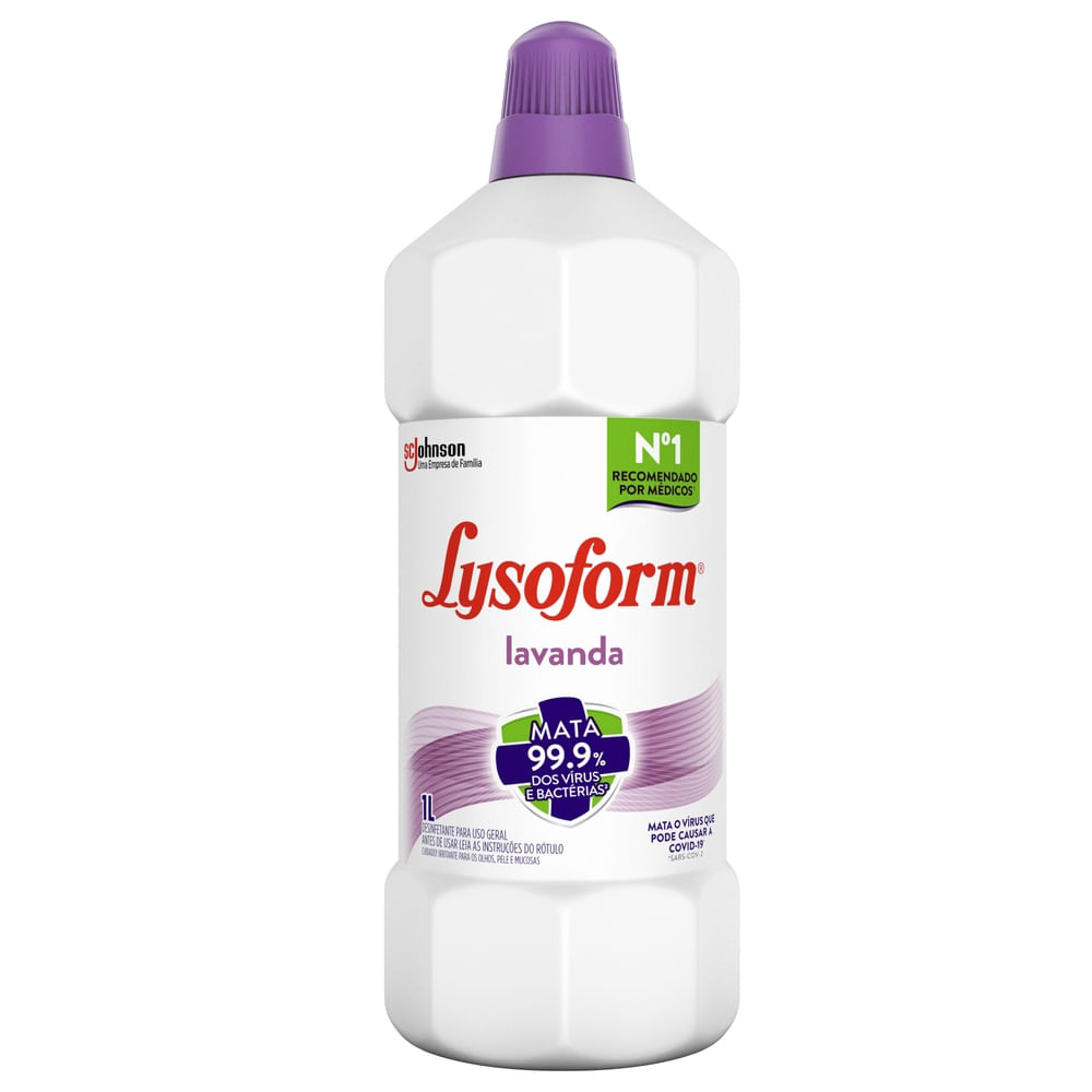 Encontraproduto.com.br - Desinfetante Lysoform Lavanda Frasco com 1L