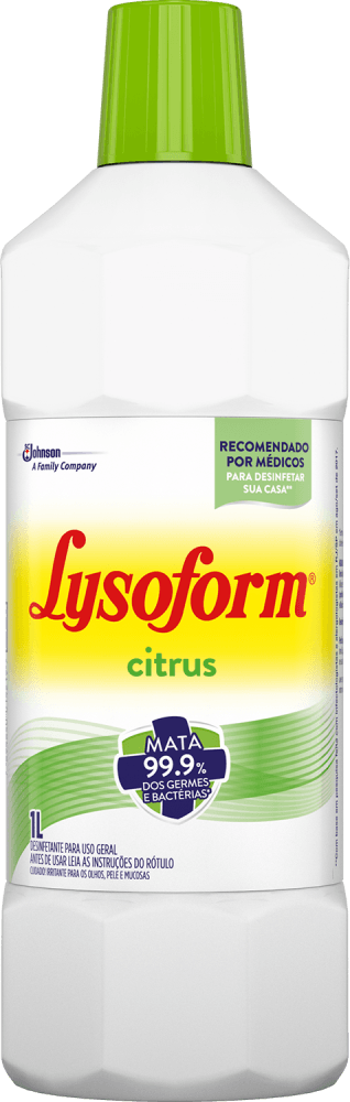 Encontraproduto.com.br - Desinfetante Lysoform Citrus Frasco com 1L