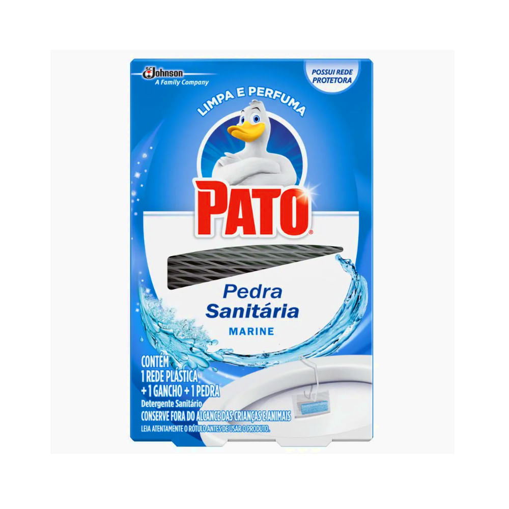 Encontraproduto.com.br - Desodorizador Sanitário em Pedra Pato Marine Unidade com 25g