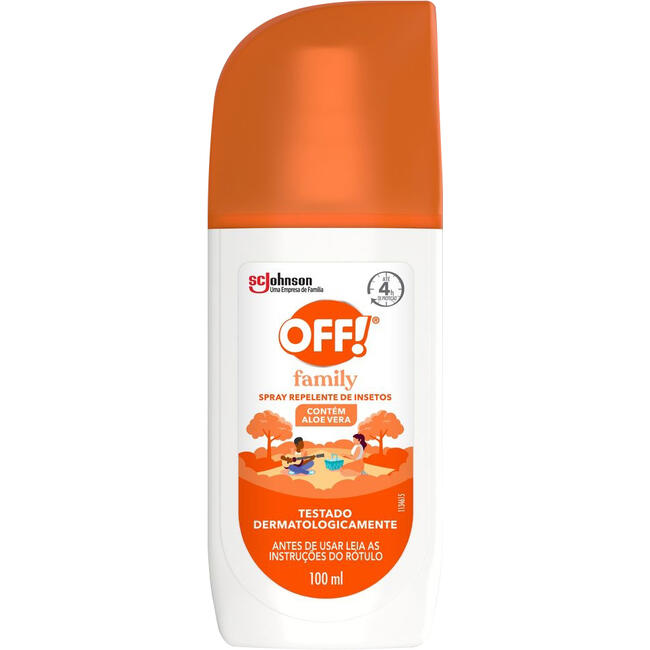 Encontraproduto.com.br - Repelente Off Reflesh Spray com 100ml