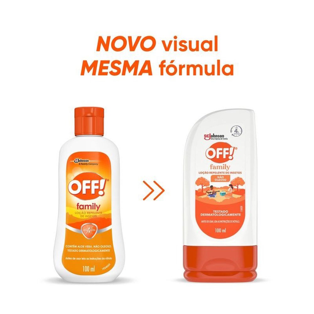 Encontraproduto.com.br - Repelente Off Family Loção 100ml