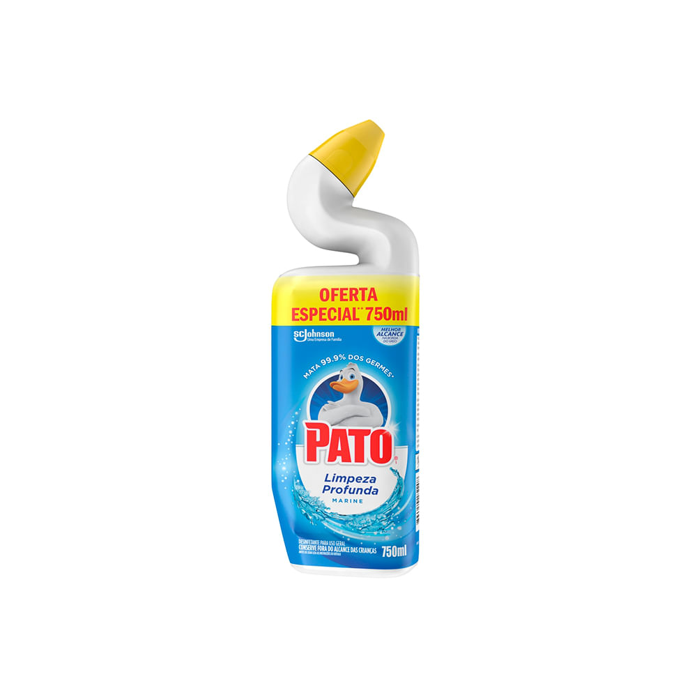 Encontraproduto.com.br - Desinfetante Germinex Pato Marine Frasco com 750ml