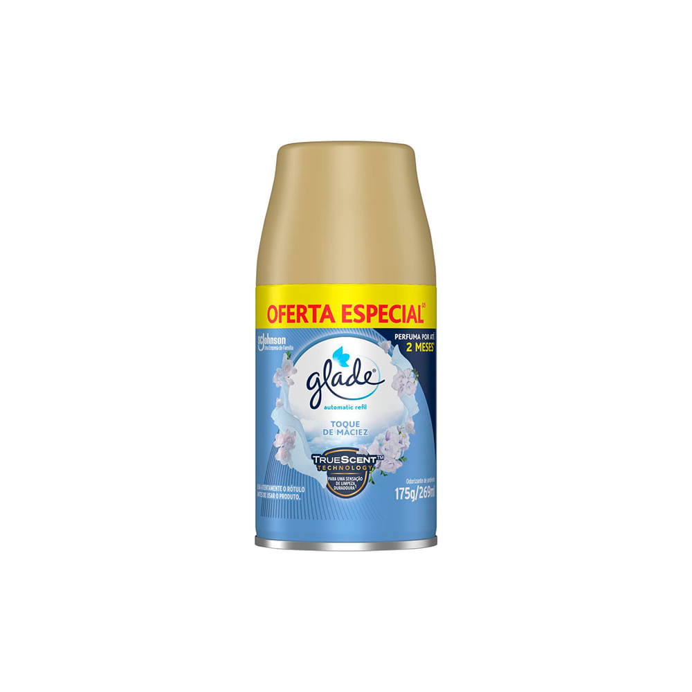 Encontraproduto.com.br - Refil Automatic Glade Toque de maciez Frasco com 269ml