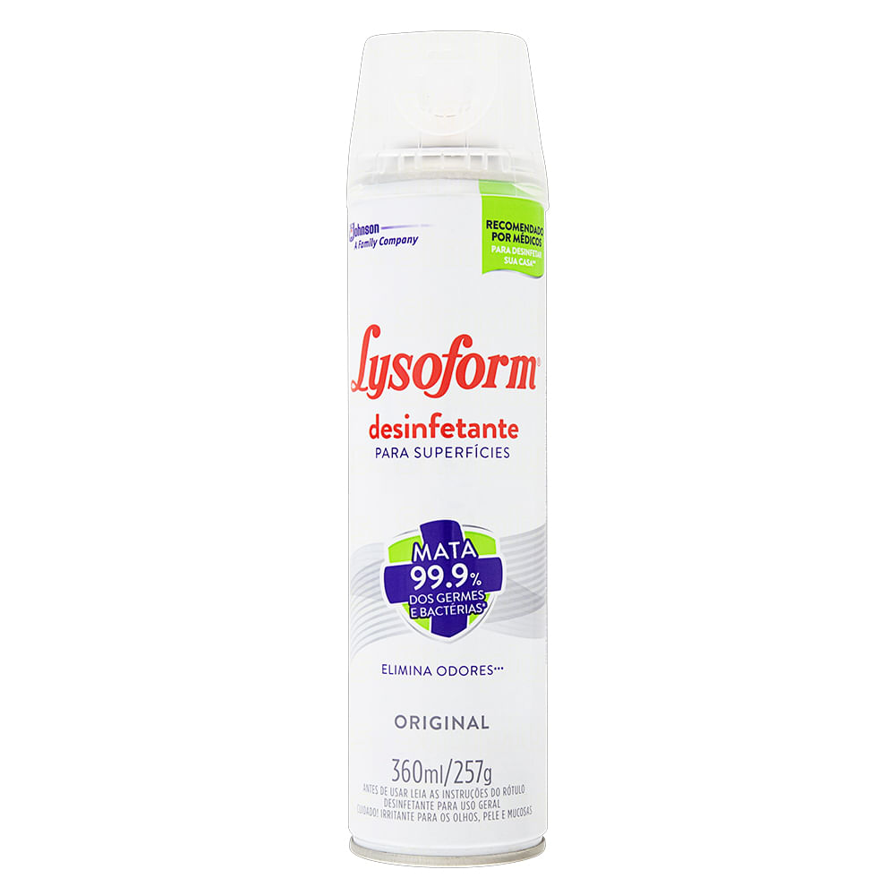 Desinfetante Lysoform Original Aerossol 360ml