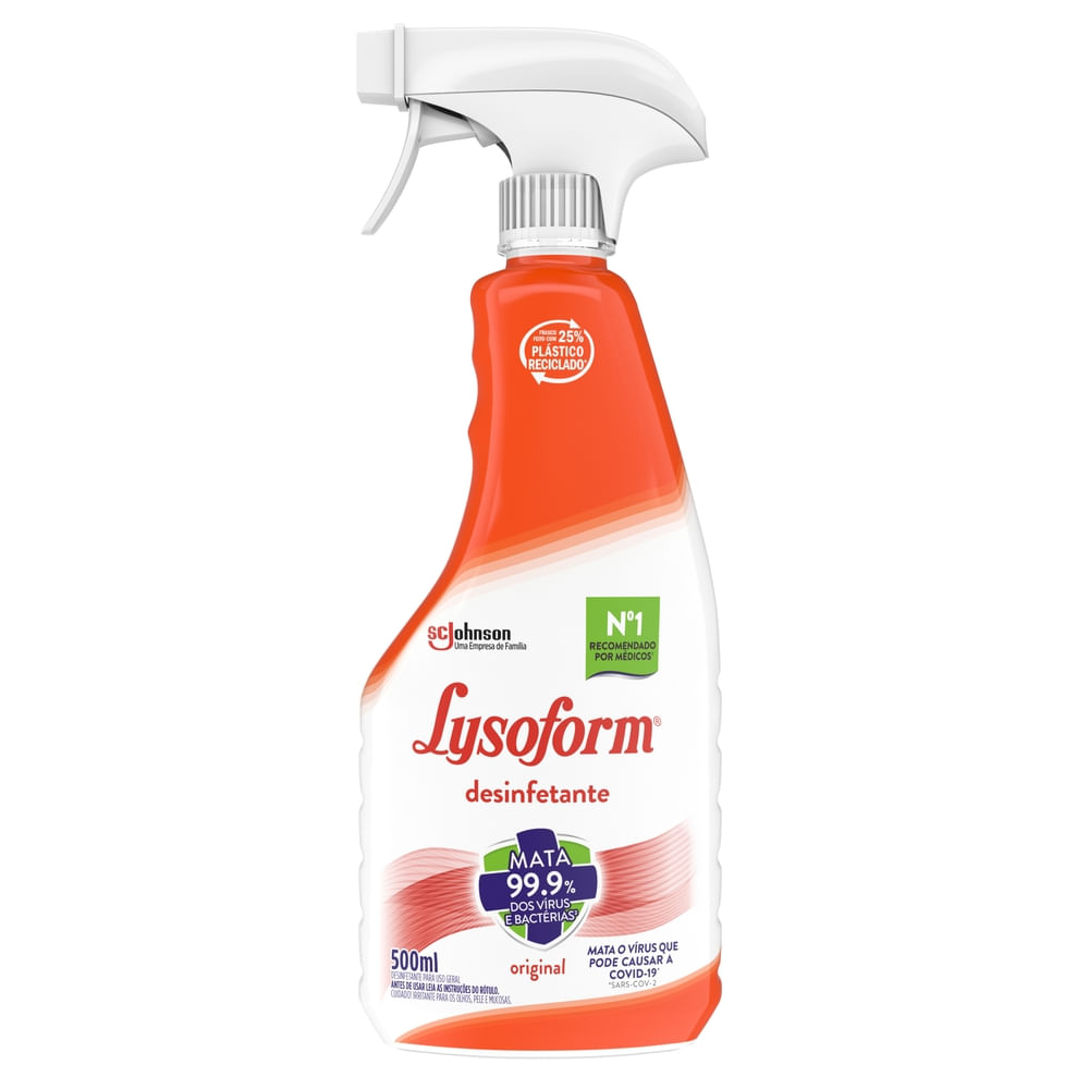 Encontraproduto.com.br - Desinfetante Lysoform Bruto Frasco com 500ml