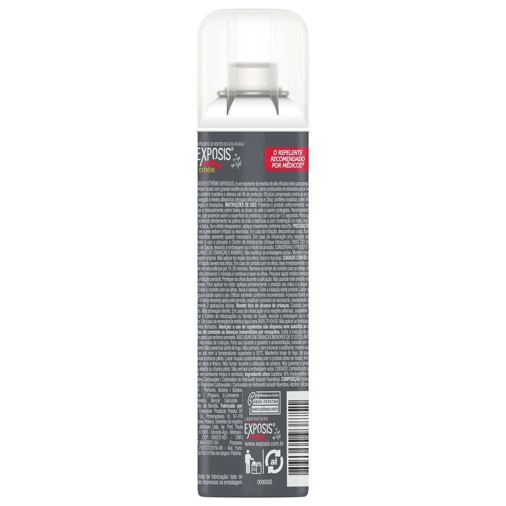 Encontraproduto.com.br - Repelente Exposis Extrême com Icaridina Aerosol com 100 ml