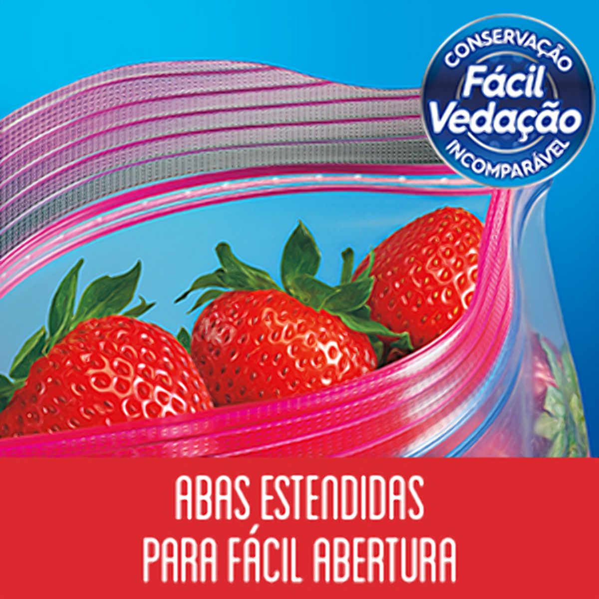 Encontraproduto.com.br - Sacos Herméticos Ziploc para Conservar Grande com 10 unidades
