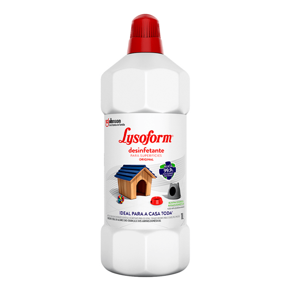 Desinfetante Lysoform Pets Original 1l