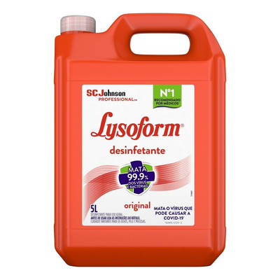 Lysoform Desinfetante e Antibactericida Original Spray Aerossol 55ml