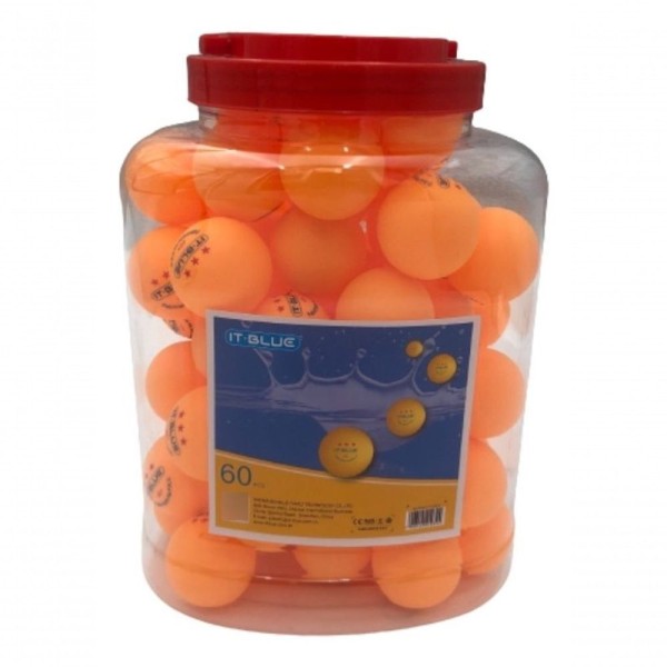 Encontraproduto.com.br - Kit 60 Bolinhas De Ping Pong Tênis De Mesa Profissional 40mm