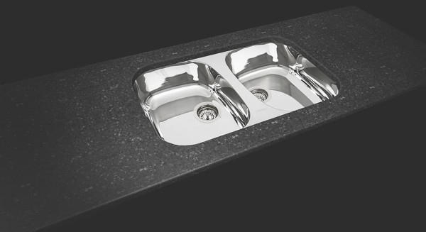 Encontraproduto.com.br - Cuba de Embutir Isis Inox Alto Brilho 72x40cm Tramontina
