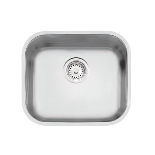 Encontraproduto.com.br - Cuba n.0 Tramontina Lavínia 40 BL Prime em Aço Inox Acetinado 40 x 34 x 17 cm com Válvula