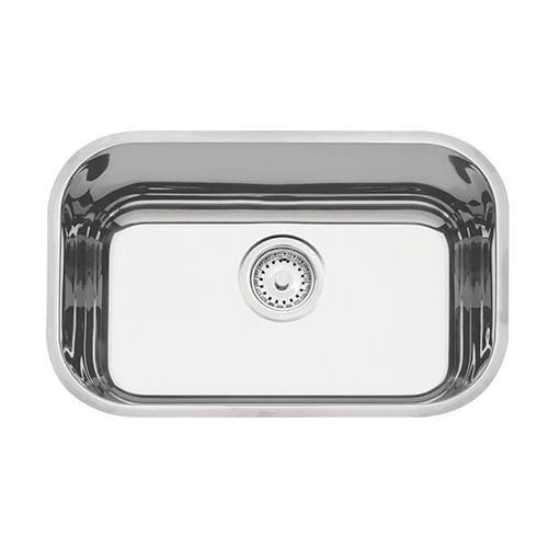Cuba n.1 Tramontina Lavínia Prime em Aço Inox Alto Brilho 47 x 30 x 17 cm com Válvula