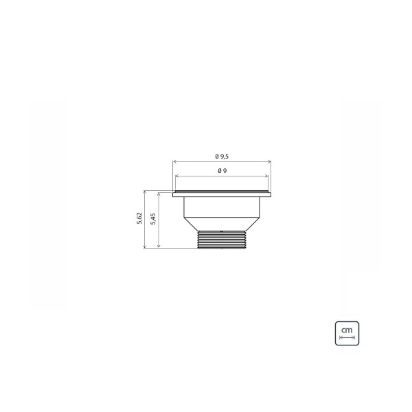 Encontraproduto.com.br - Cuba de Embutir Tramontina Prime Isis 2C 34 BL em Aço Inox Acetinado 76 x 44 cm com Válvulas