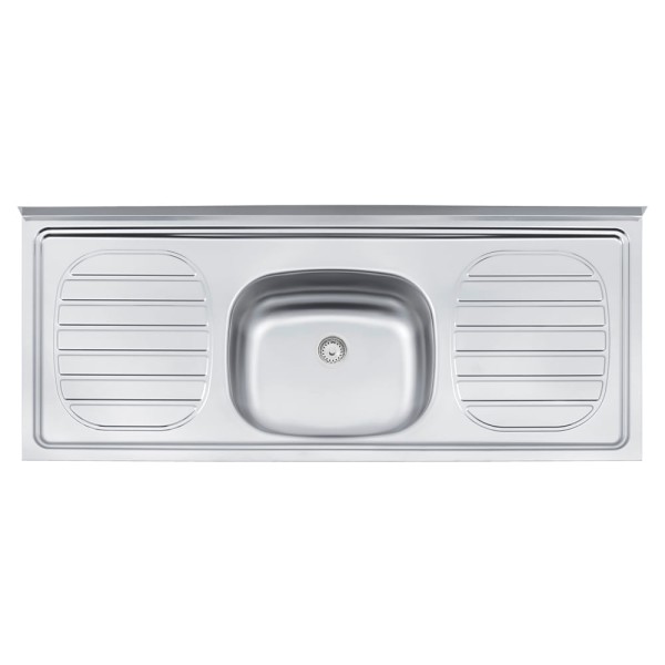 Encontraproduto.com.br - Pia de Inox de Apoio 120X50cm 3.1/2