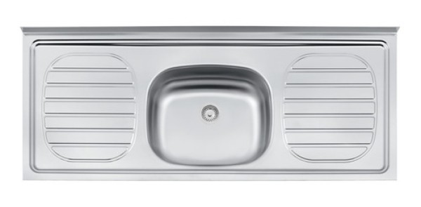 Encontraproduto.com.br - Pia de Inox de Apoio 120X50cm 3.1/2