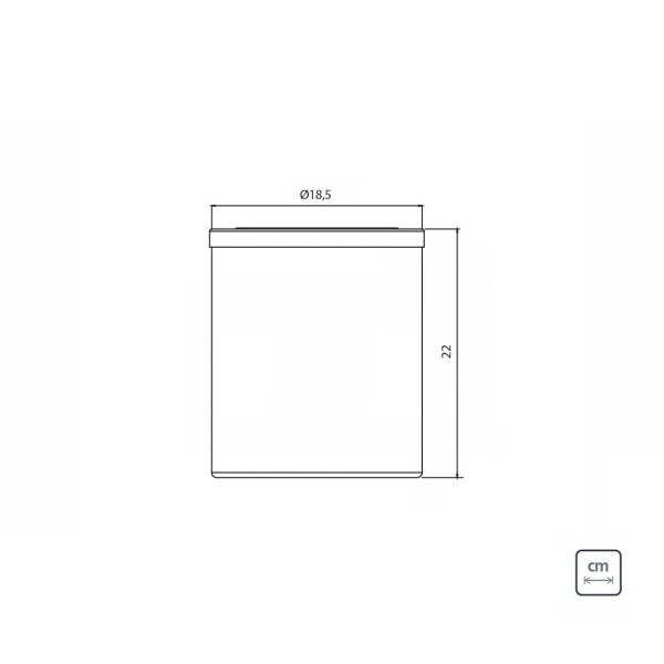 Encontraproduto.com.br - Lixeira Tramontina Útil Basculante em Aço Inox com Acabamento Scotch Brite e Corpo em Polipropileno Preto 5 L