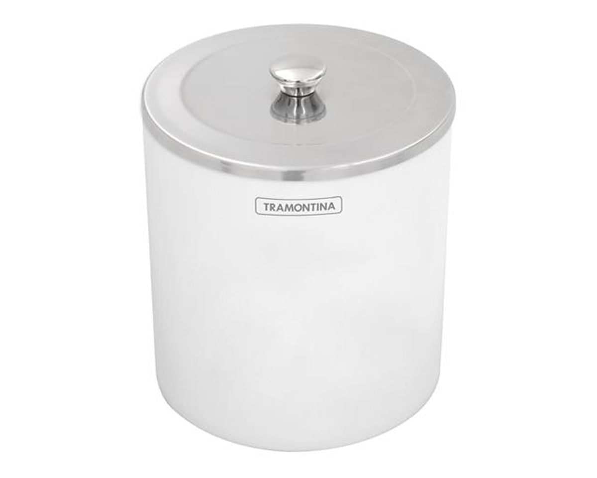 Encontraproduto.com.br - Lixeira Útil com Tampa 5 Litros Tramontina 94540027