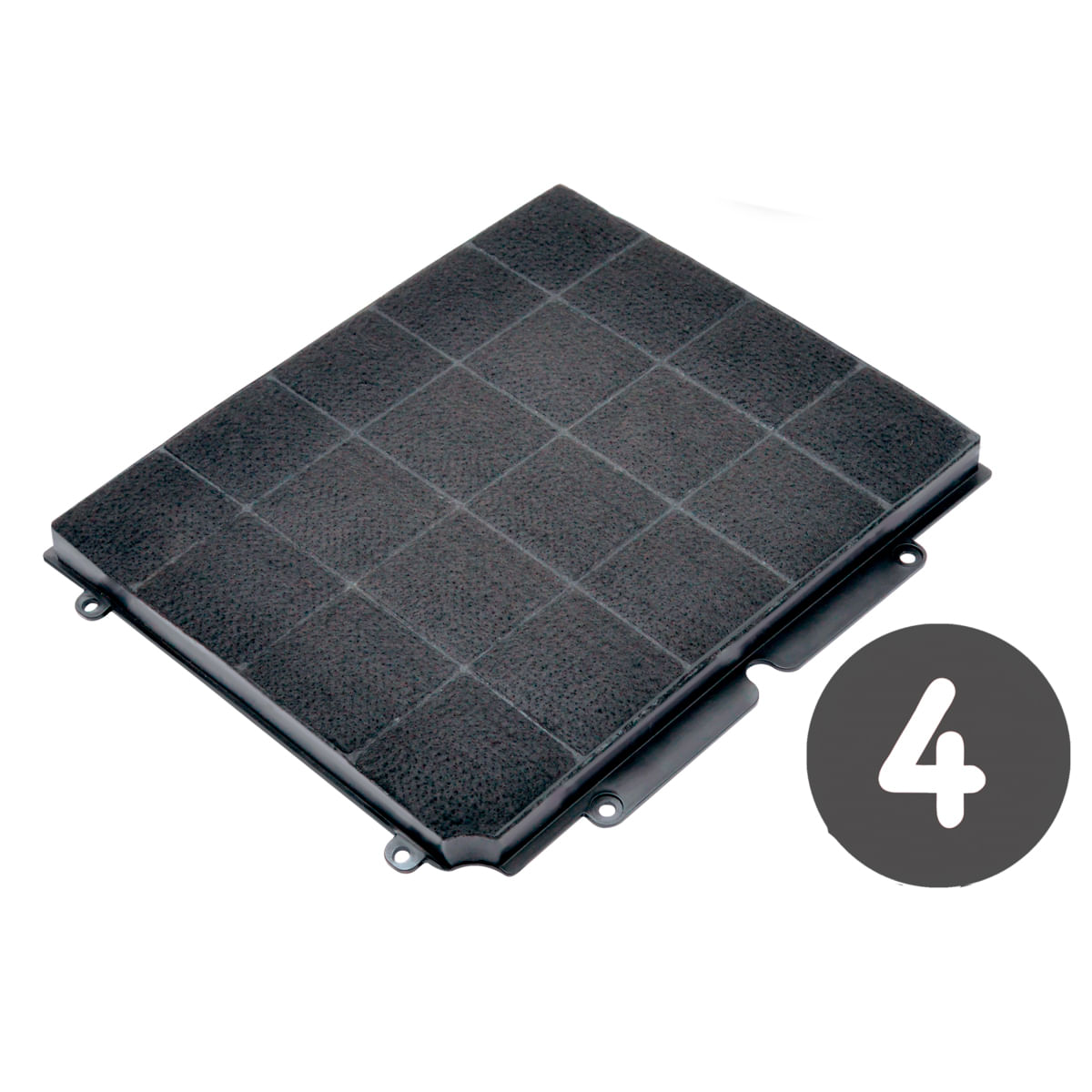 Encontraproduto.com.br - Filtro de Carvão Ativado Ambifresh 4 para Coifas Tramontina