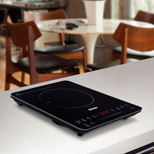 Encontraproduto.com.br - Cooktop Portátil por Indução Tramontina Slim Touch 127 V 94714131