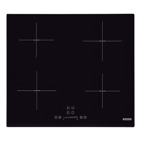Cooktop por Indução Tramontina Square Slider B 4EI 60 Vitrocerâmico com Comando Touch 220 V