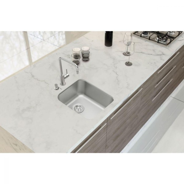 Encontraproduto.com.br - Cuba de Inox de Embutir 34X40cm 4.1/2