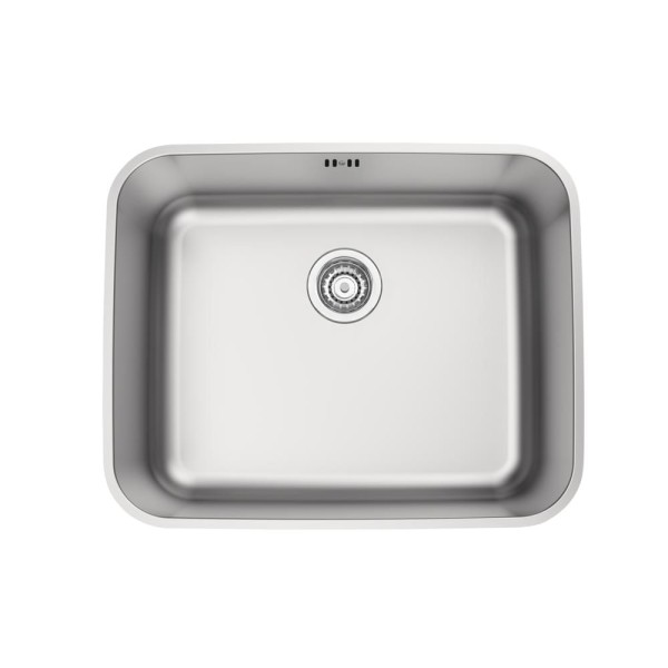 Encontraproduto.com.br - Cuba Retangular Inox 50X40 R6 Acetinada Tramontina