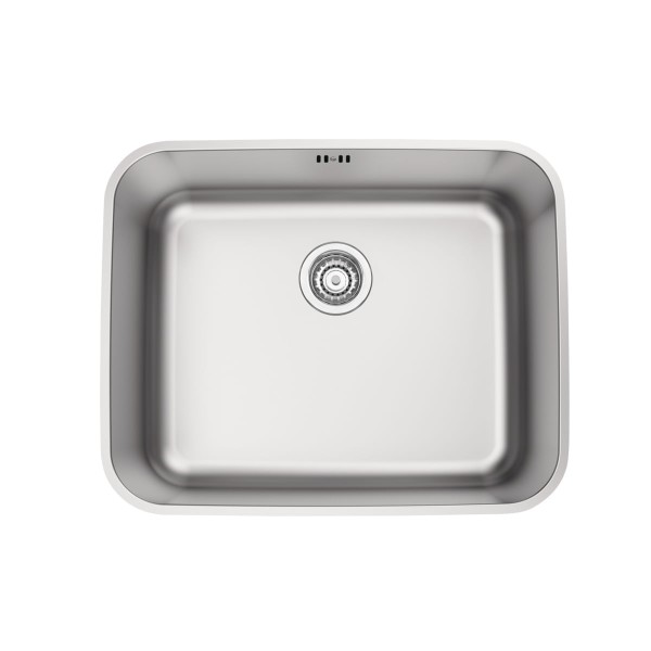 Encontraproduto.com.br - Cuba Retangular Inox 50X40 R6 Acetinada Tramontina