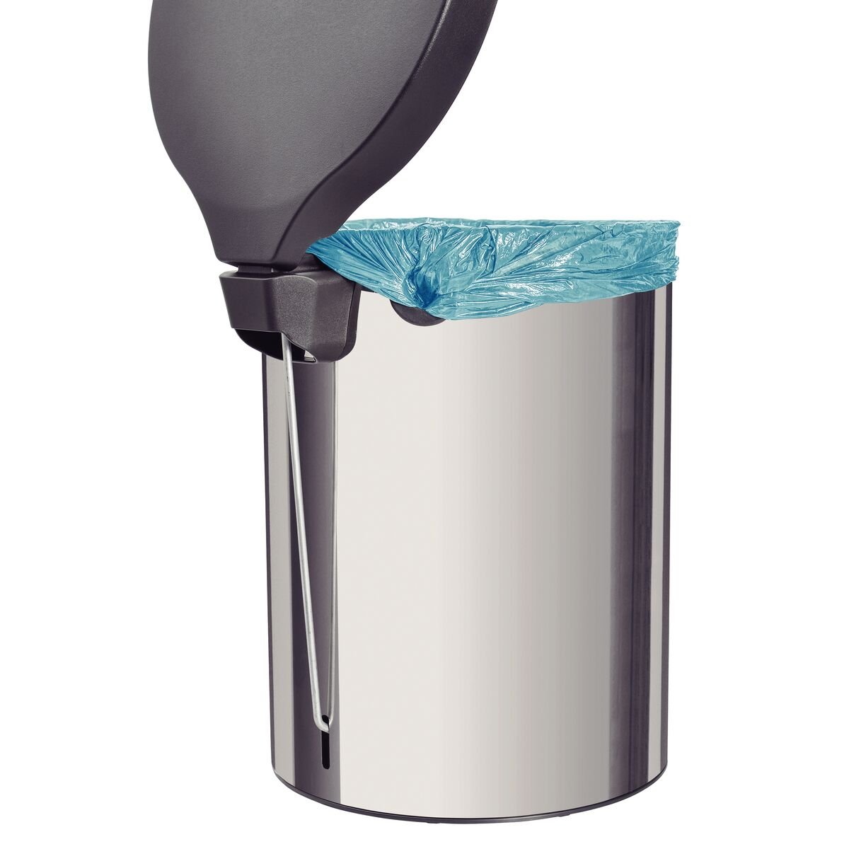 Encontraproduto.com.br - Lixeira 12 Litros com Pedal New Inox Tramontina