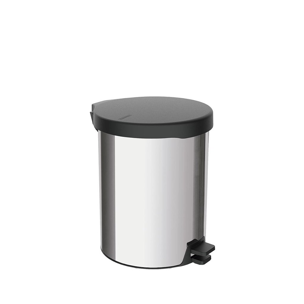 Encontraproduto.com.br - Lixeira 12 Litros com Pedal New Inox Tramontina