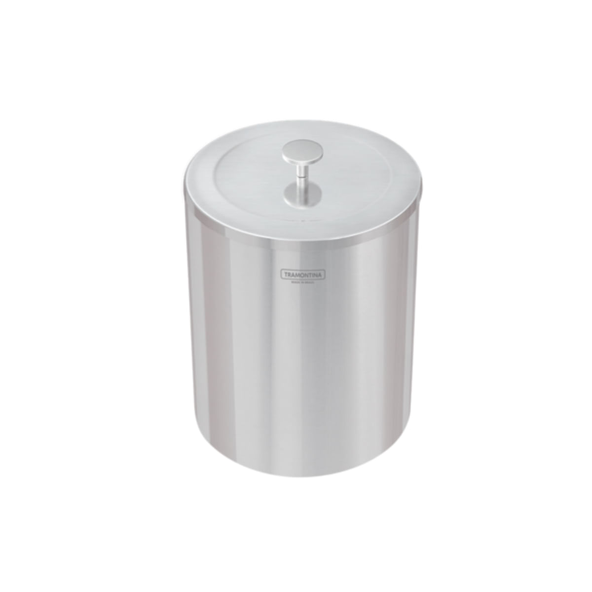 Lixeira Inox Tramontina Útil 5 Litros com Acabamento Scotch Brite OUTLET