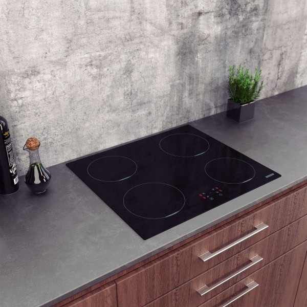 Encontraproduto.com.br - Cooktop de Indução Tramontina 60cm 4Q Square Basic Preto 220V 94751/022