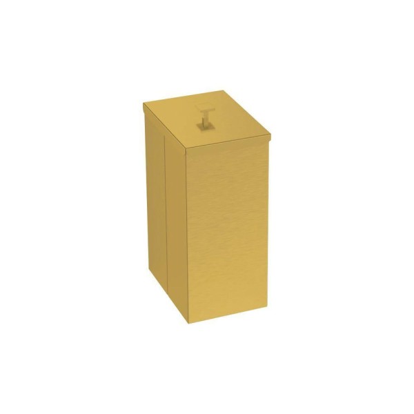 Encontraproduto.com.br - Lixeira Luz Slim em Aço Inox de 5.5 Litros Ref.94540071 Gold Tramontina