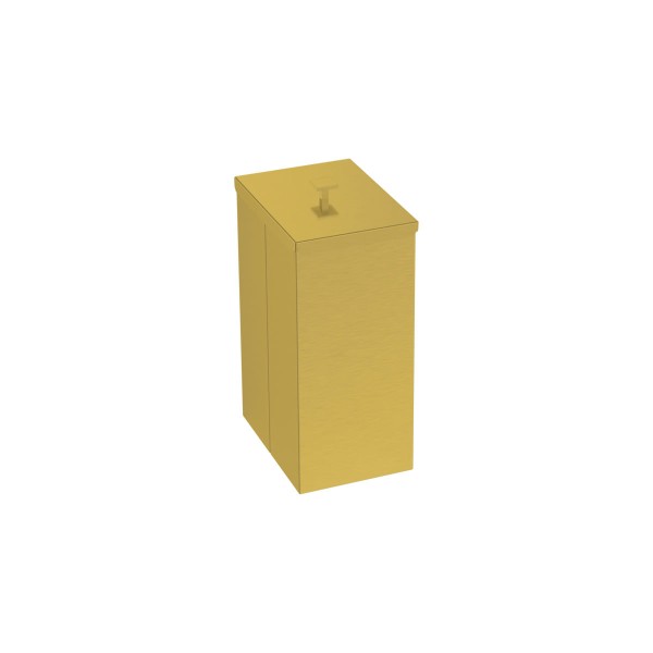 Encontraproduto.com.br - Lixeira Luz Slim em Aço Inox de 5.5 Litros Ref.94540071 Gold Tramontina
