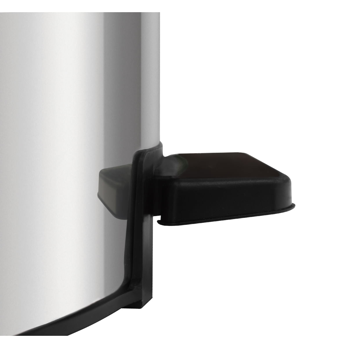 Encontraproduto.com.br - Lixeira com Pedal Tramontina Loop Aço Inox Polido 20 Litros