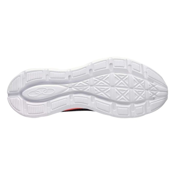 Encontraproduto.com.br - Tenis Olympikus Perfect Unissex Preto Petala Laranja 3-170p