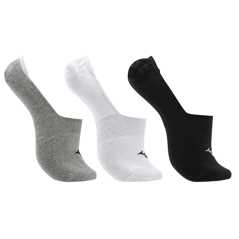 Encontraproduto.com.br - Meia Cano Invisível Mizuno Basic - Pacote Com 3 Pares