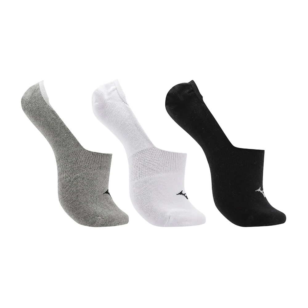 Encontraproduto.com.br - Meia Cano Invisível Mizuno Basic - Pacote Com 3 Pares